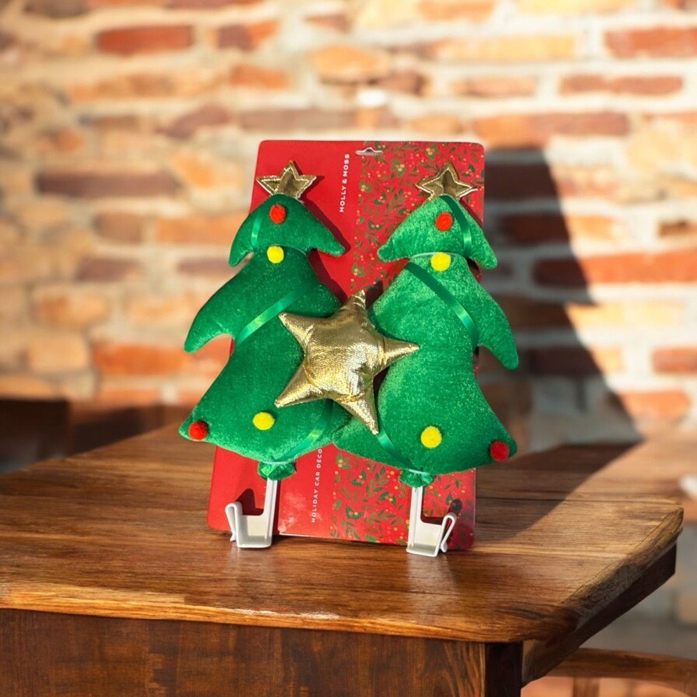 Holly & Moss Holiday‎ Car Decoration Christmas Tree Kit NEW